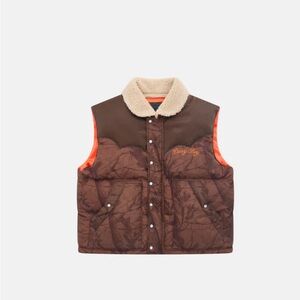 Dairy boy mountain puffer vest xs low country camo